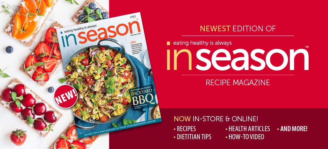 Inseason Recipe Magazine